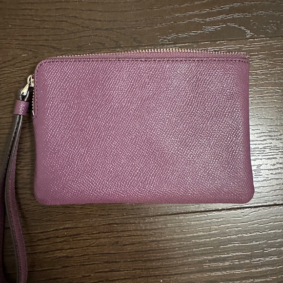 Coach Corner Zip Wristlet - New - Picture 7 of 9